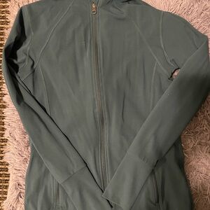 Women's Teal Zip-Up Hoodie